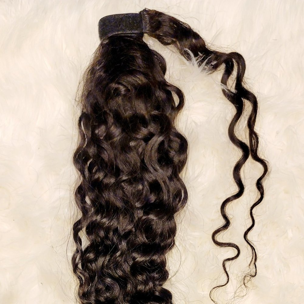 100% Human Hair Pontail